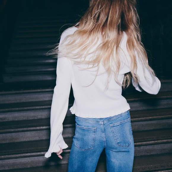 H&M Ruffle cardigan - Picture 3 of 9